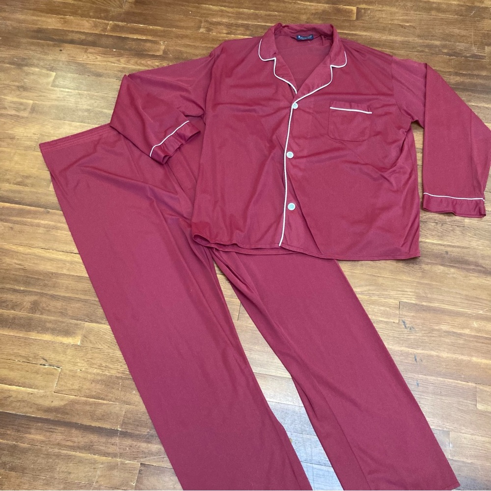 Men’s vintage PJs silky nylon xl to xxl waist band lost its stretch Botany 500